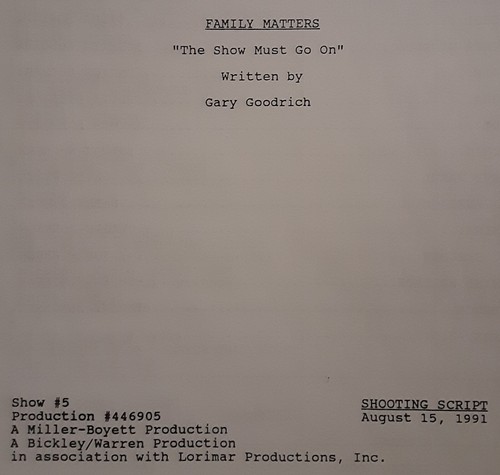 Family matter s3e3 lo - (1991), "lo