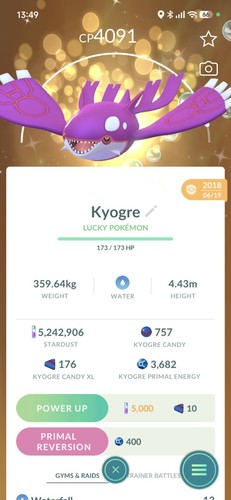 Pokémon shiny kyogre - shiny,