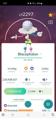 Pokemon blacefalo nuovo - nuovo, ultra