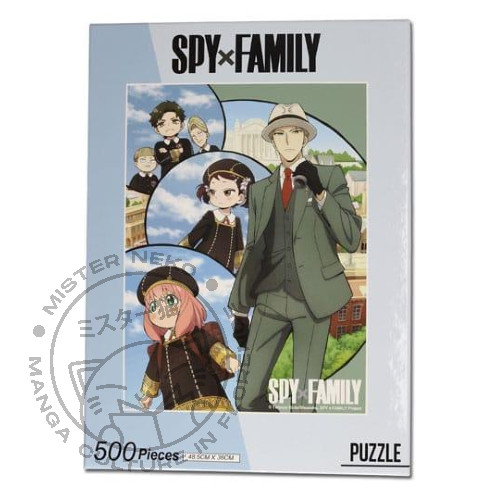 Spy family puzzle - family, to