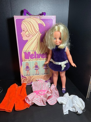 Ideal velvet doll vintage - ideal,